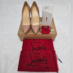 Christian Louboutin Pigalle Plato 120 in Nude